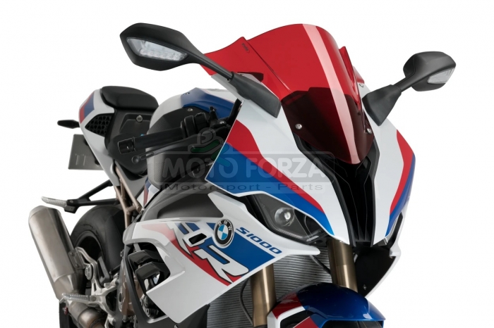 3571 - BMW S1000RR 2019-2025 - Plexi PUIG - racing Double Bubble