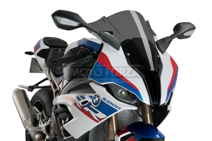 3571 - BMW S1000RR 2019-2025 - Plexi PUIG - racing Double Bubble