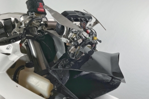 Ducati 1000 1100 V4/V4S/V4R Panigale 2018-2021 Držák otáčkoměru Racing s náfukem  GFK -  Motoforza - SET,