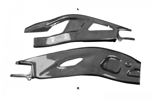 Honda CBR 1000RR 2020-2024 CARBON - Kryty vidlice - pár - CARBON PLAIN - LESKLÝ