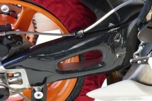 Kryt zadní vidlice - Pravý Honda CBR 1000RR 2004-2007, CARBON