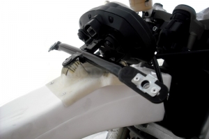 Držák otáčkoměru Kawasaki ZX6R 07-08 forza holders ukázka na moto