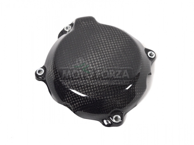 Kryt zapalování TECH RACE Kawasaki ZX10R 2011-2016 Carbon PLAIN Lesklý