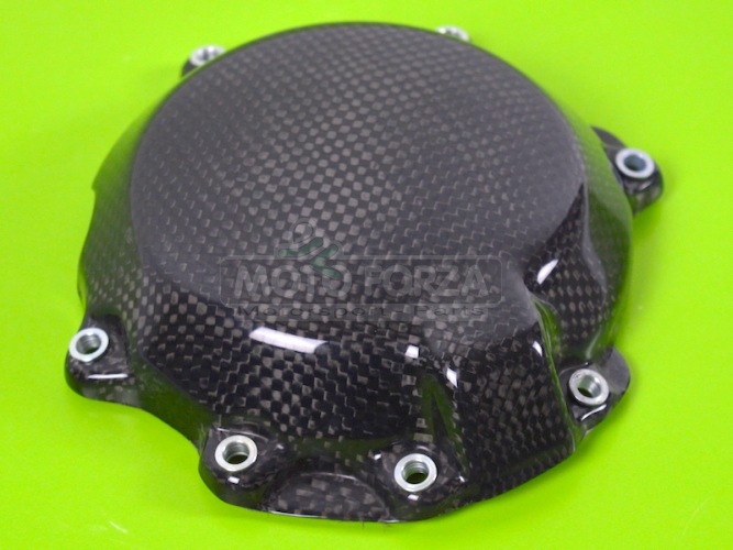 Kryt zapalování TECH RACE Kawasaki ZX10R 2011-2016 Carbon PLAIN Lesklý