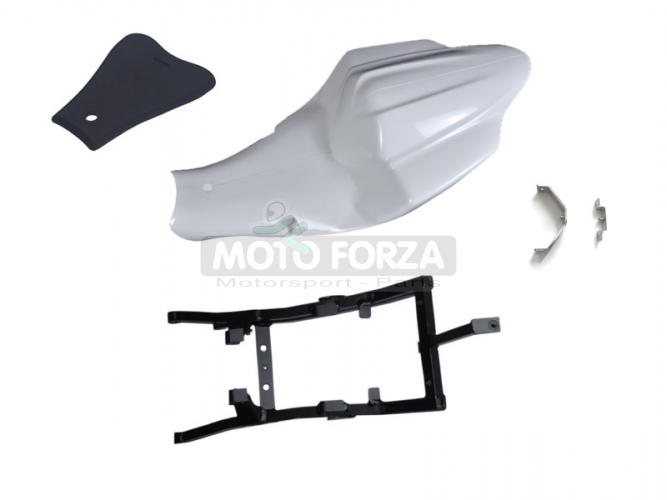 Suzuki GSXR 1000 2005-2006 - Podsedlový rám MH + Sedlo Racing - SET