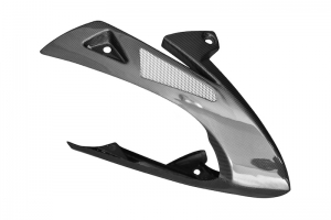 Klín pod motor  - Triumph 1050 Speed Triple 2005-2010, CARBON plain lesklý