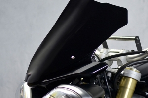 Triumph 675 Street Triple 2013-2016 - Štítek-maska s plexi TOURING -SET + výběr barvy plexi z 5 variant- černé