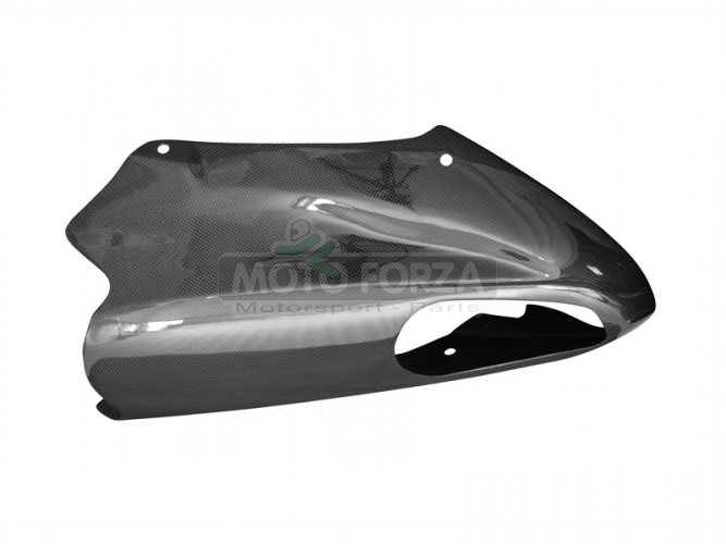 Triumph 675 Street Triple 2007-2012 - Klín pod motor - CARBON PLAIN - LESKLÝ