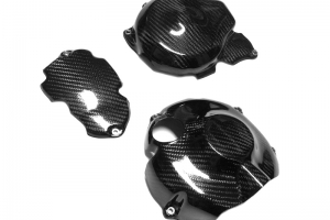 Yamaha YZF R-6 - 2006-2016 - Kryt motoru - set - CARBON twill lesklý